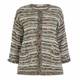 ELENA MIRO KNITTED JACKET WITH LUREX THREAD