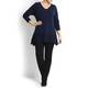 ELENA MIRO knitted midnight blue TUNIC