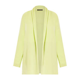 Elena Miro Wool Long Cardigan Lime - Plus Size Collection