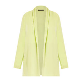Elena Miro Wool Long Cardigan Lime - Plus Size Collection