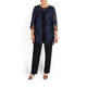 ELENA MIRO NAVY LACE LONG OCCASION JACKET