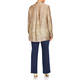 Elena Miro Satin Long Shirt Taupe