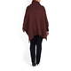 ELENA MIRO KNITTED PONCHO RUST