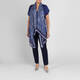Elena Miro Modal Scarf Navy