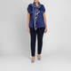 Elena Miro Modal Scarf Navy