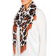 Elena Miro Animal Print Scarf 