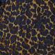ELENA MIRO LEOPARD PRINT FRINGED SCARF