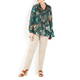 ELENA MIRO VOILE PRINTED SHIRT