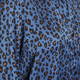 Elena Miro Satin Animal Print Shirt Indigo