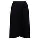 Elena Miro Wrap-Over Pleated Skirt Black 