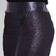 ELENA MIRO MULTI TEXTURE LEATHER LOOK DETAIL SKIRT