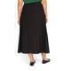 Elena Miro Black Button Through Linen Skirt