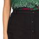 Elena Miro Black Button Through Linen Skirt