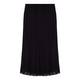 ELENA MIRO PLEATED CHIFFON LAYERED MAXI SKIRT