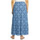 Elena Miro Tile Print Skirt Blue