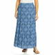 Elena Miro Tile Print Skirt Blue