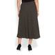 ELENA MIRO BIAS CUT HERRINGBONE SKIRT