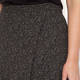 ELENA MIRO BIAS CUT HERRINGBONE SKIRT