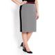 ELENA MIRO jacquard pencil SKIRT