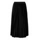 ELENA MIRO BLACK VELVET PLEATED SKIRT