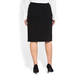 ELENA MIRO BLACK PENCIL SKIRT