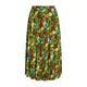 Elena Miro Printed Pleated Skirt 