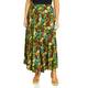 Elena Miro Printed Pleated Skirt 