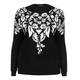 ELENA MIRO INTARSIA SWEATER