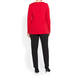 ELENA MIRO WOOL-BLEND SWEATER RED