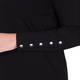 ELENA MIRO BLACK SWEATER BUTTON SLEEVE