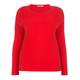ELENA MIRO COTTON SILK BLEND RED SWEATER 