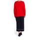 ELENA MIRO COTTON SILK BLEND RED SWEATER 