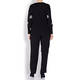 ELENA MIRO INTARSIA SWEATER SEQUIN GRID BLACK