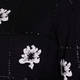 ELENA MIRO INTARSIA SWEATER SEQUIN GRID BLACK