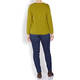 ELENA MIRO FINE KNIT SWEATER CHARTREUSE