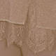 ELENA MIRO SWEATER LACE HEM MOCHA