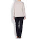 ELENA MIRO PEARL AND DIAMANTE SWEATER CACHA