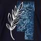 ELENA MIRO SEQUIN EMBELLISHED T-SHIRT NAVY