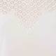 ELENA MIRO WHITE TOP WITH FLORAL CUT-OUT DETAIL
