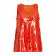 Elena Miro Sequin Top Orange