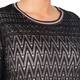 ELENA MIRO STRETCHY LACE TOP WITH CONTRAST LINING 