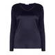 ELENA MIRO NAVY SATIN FRONT TOP 