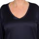 ELENA MIRO NAVY SATIN FRONT TOP 