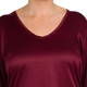 ELENA MIRO RUBY SATIN FRONT TOP 