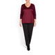 ELENA MIRO RUBY SATIN FRONT TOP 