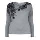 ELENA MIRO APPLIQUE TOP
