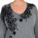 ELENA MIRO APPLIQUE TOP
