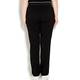 ELENA MIRO black piped TRACKSUIT TROUSERS