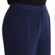 ELENA MIRO NAVY RELAXED BOOT CUT TROUSERS