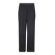 ELENA MIRO BLACK PINSTRIPE ELASTIC WAIST TROUSERS